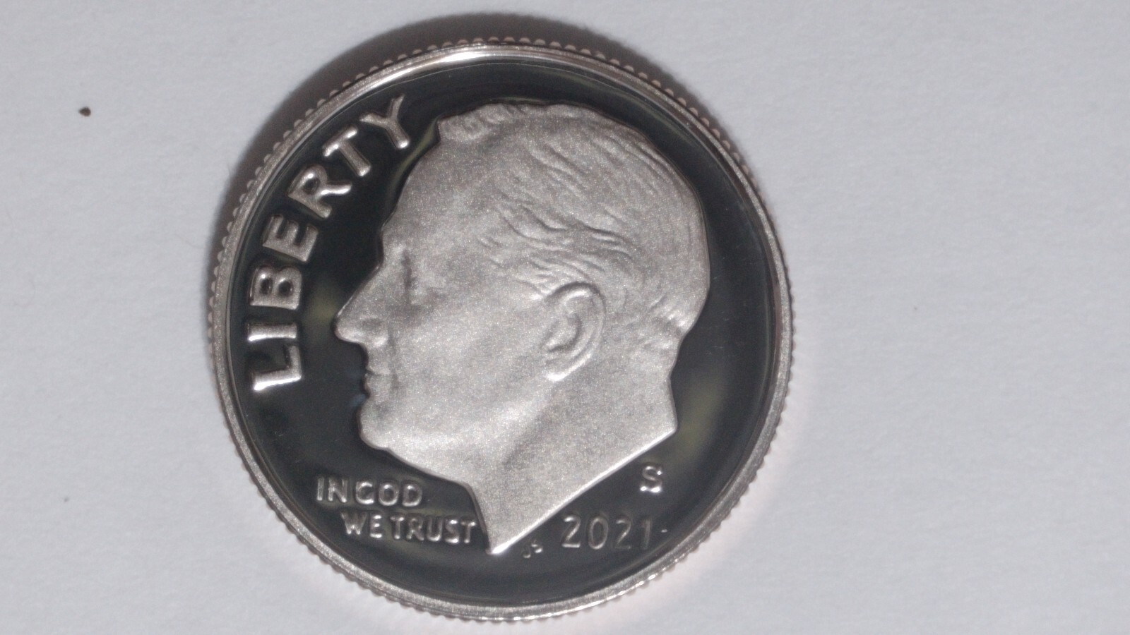 2021-S ROOSEVELT DIME PROOF CLAD GEM FROM MINT SET