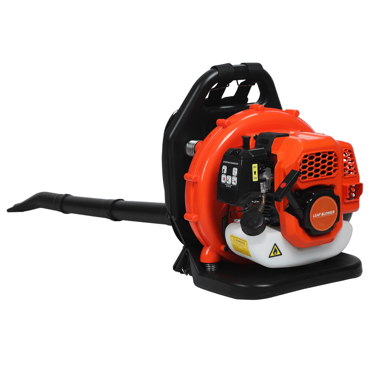 Leaf Blower 52CC 2-Stroke Backpack Gas Powered Leaf Blower 550CFM 2.3HP