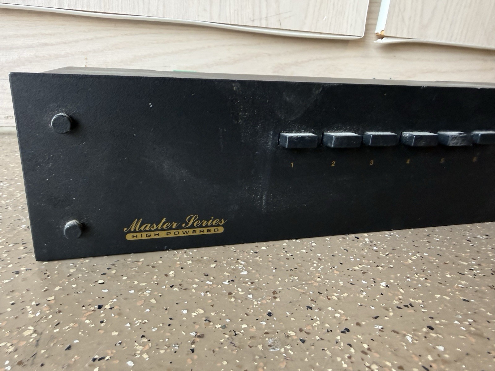 AUDIOPLEX TECHNOLOGY MASTER SERIES MS-8 750W SPEAKER SWITCHER
