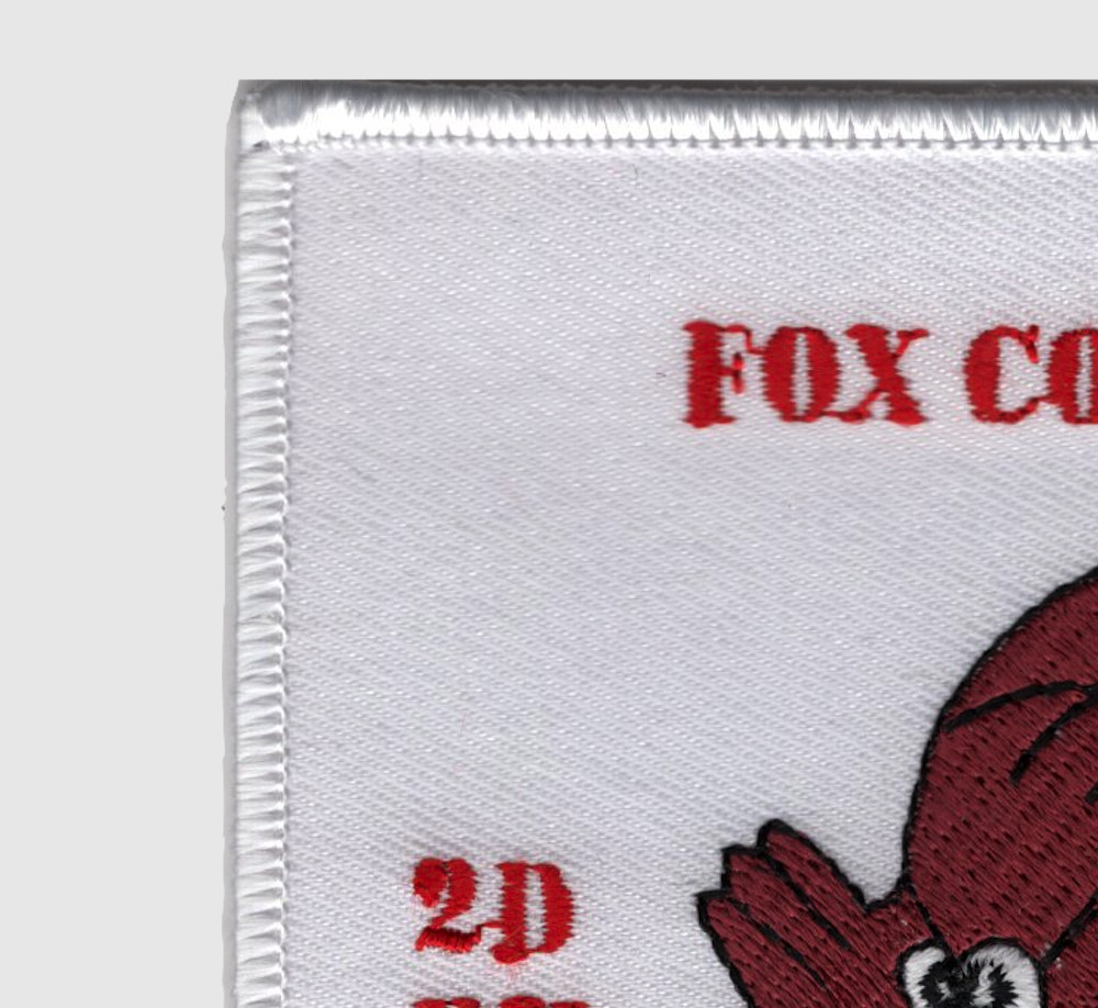 Fox Company Second Battalion 7th Marine Patch Ready For Anything Counting On