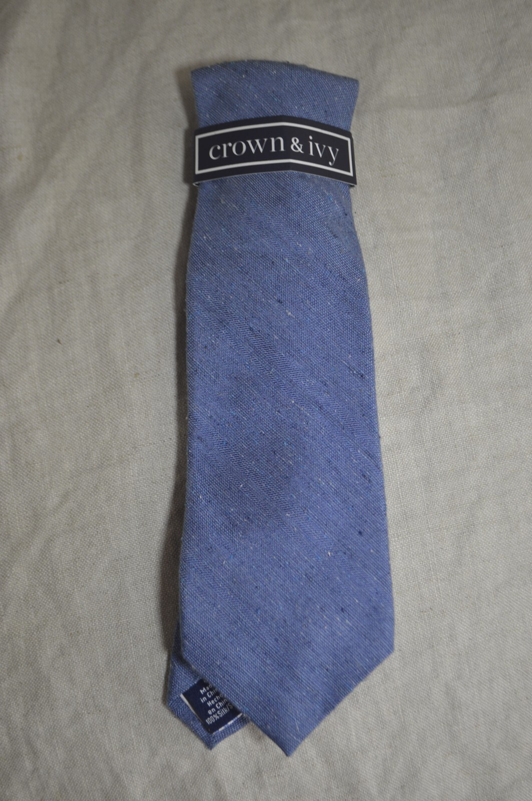 Crown & Ivy Blue Men’s Neck Tie Made In China NWT MSRP: $50.00
