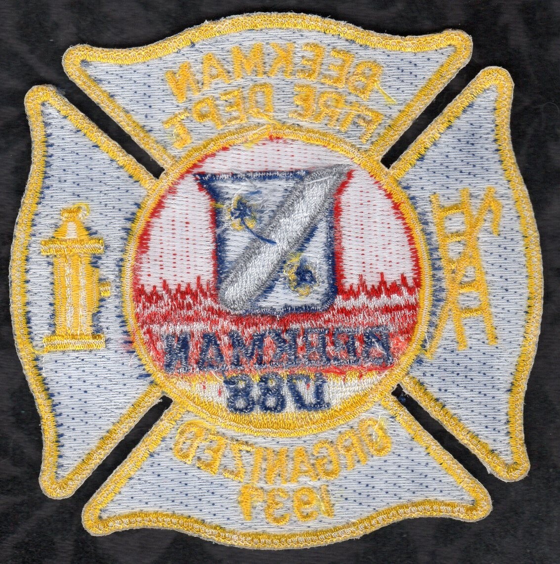 Beekman New York Fire Department Patch