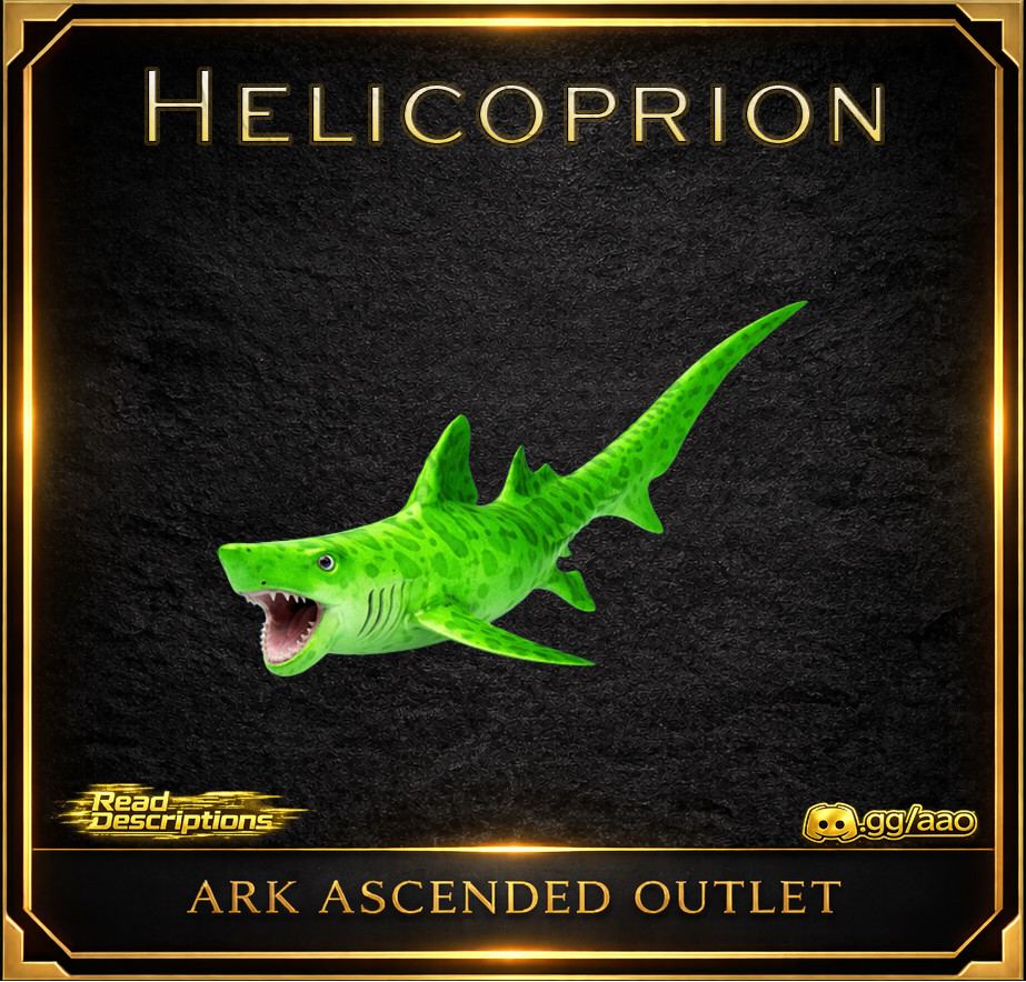 Helicoprion-Ark Survival Ascended PvE-ASA-Dino-Top-Official-PS5/PC/XBOX-AAO
