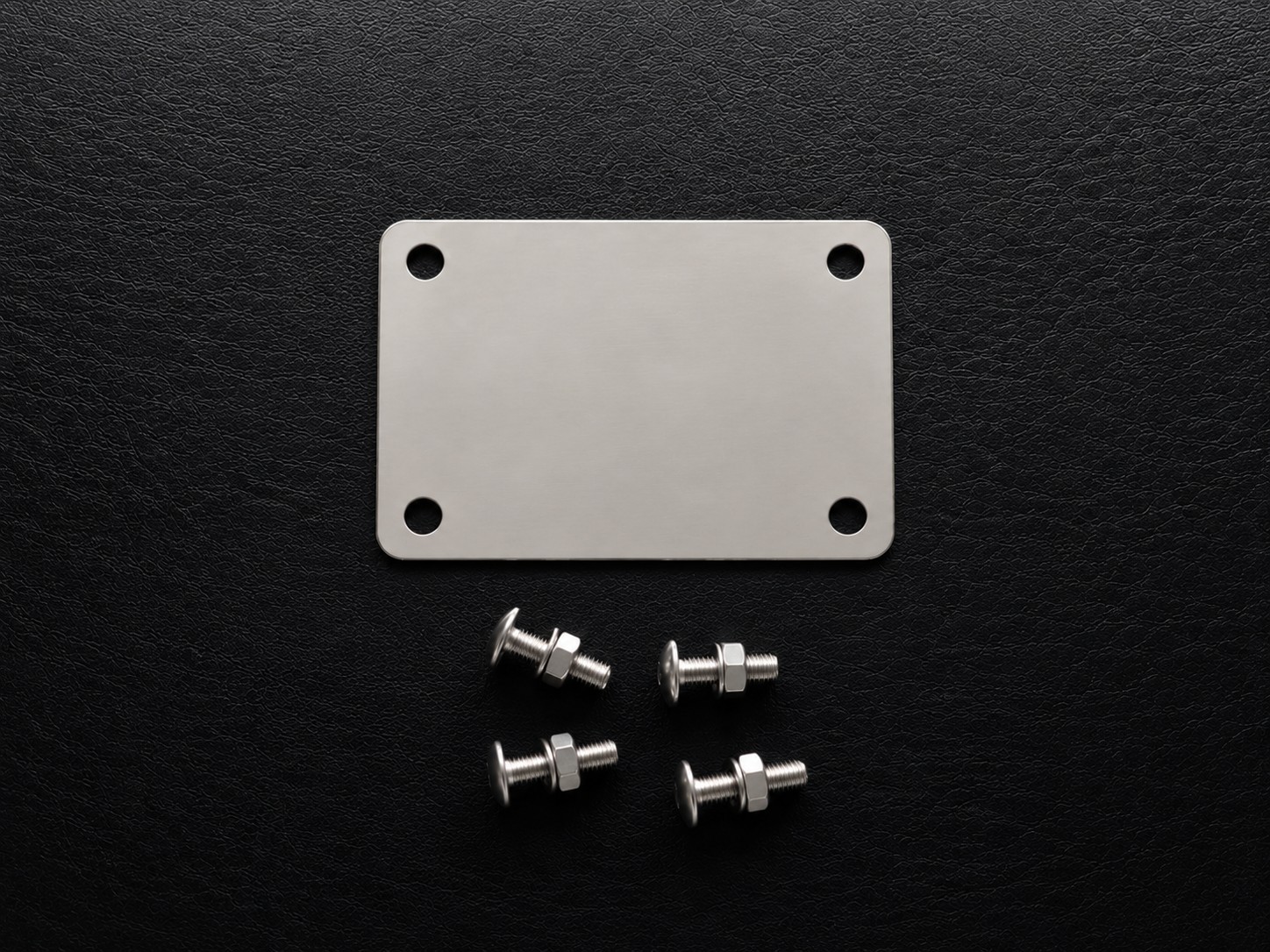 Bass Drum Delete / Blanking Plate - 304 Stainless Steel - Precision Pre-Bent