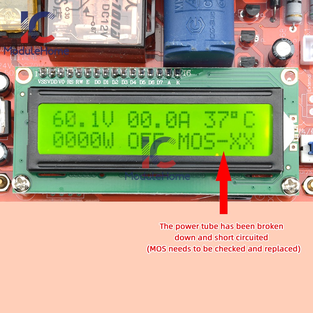 ZVS 2000W High Voltage Induction Heater Module Flyback Driver Heating Board DC