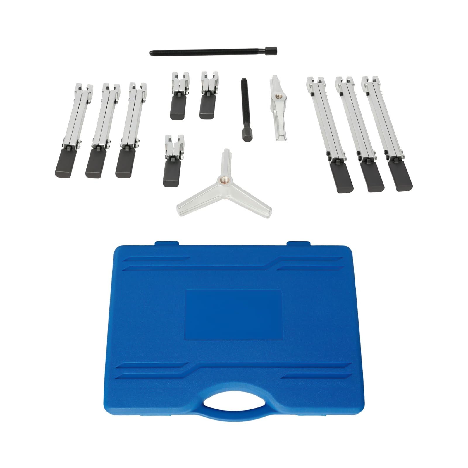 6 in 1 Gear Puller Set 13pcs Reversible Jaws for Bearing Flywheel