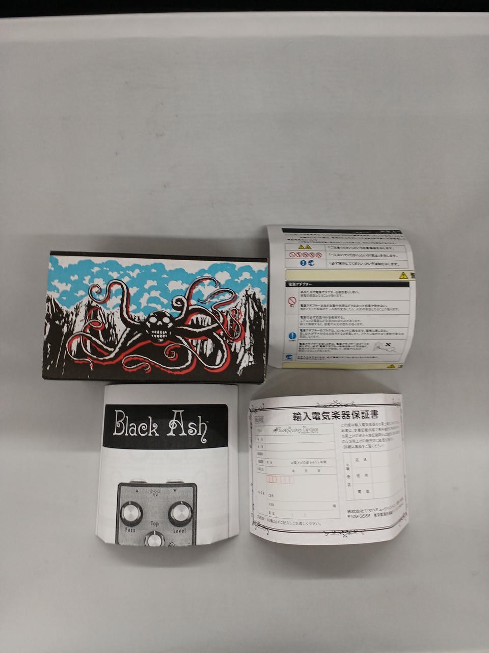 EarthQuaker Devices Black Ash Fuzz Pedal