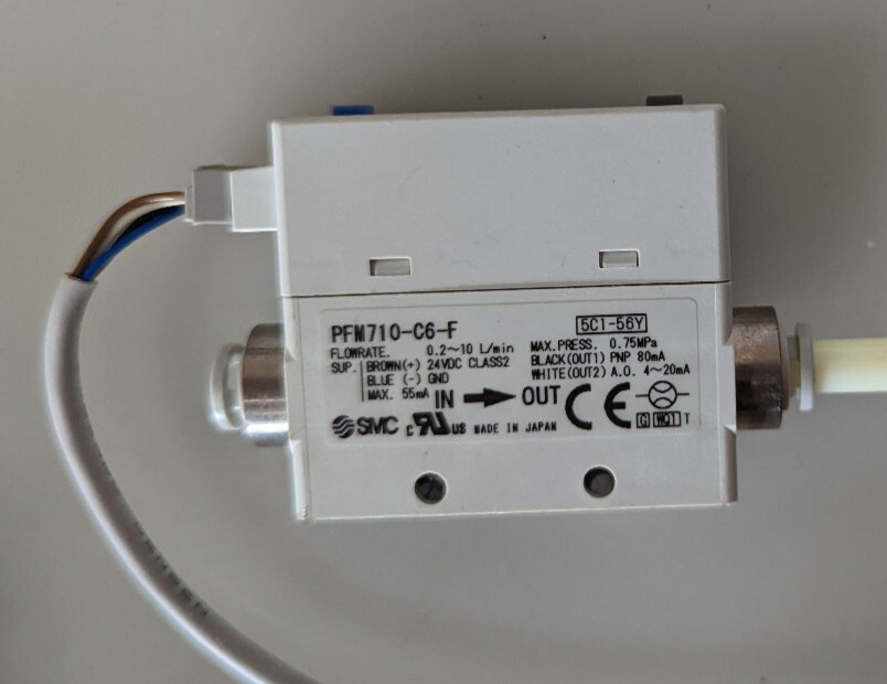 SMC PFM710-C6-F digital flow switch, IFW/PFW FLOW SWITCH