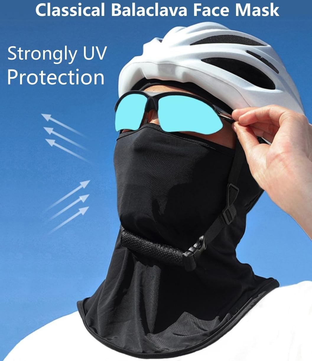 Balaclava Ski Mask Full Face Windproof UV Protection for Men Women Cycling