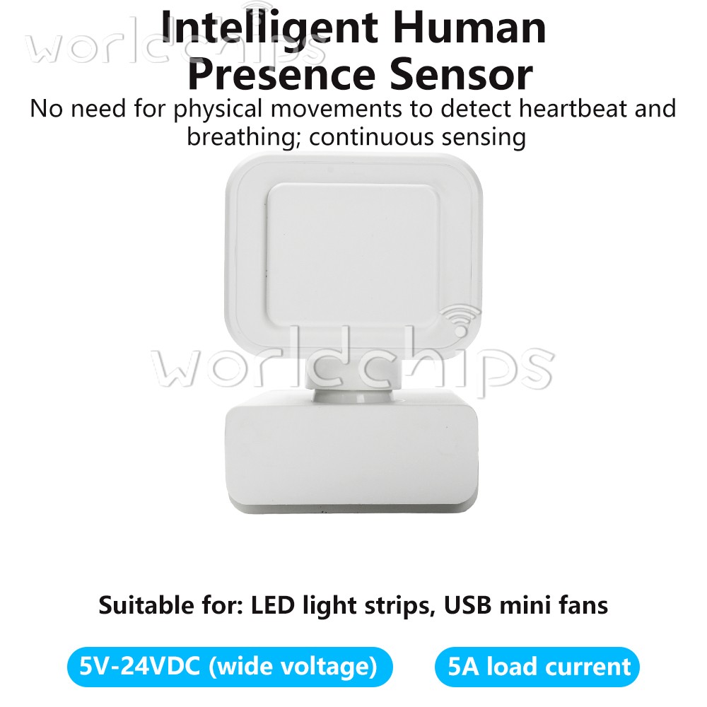 Smart Human Presence Sensor 5.8GHz Infrared Microwave Motion Induction Switch