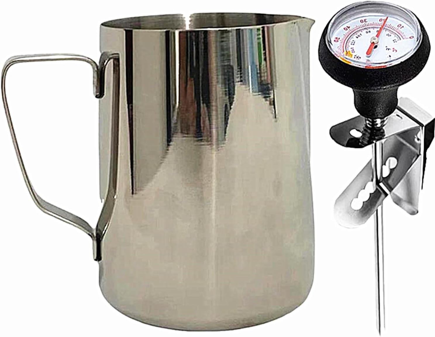 Milk Frothing Pitcher for Coffee, Barista Frother Cup,Steaming Jug (21 Ounces)