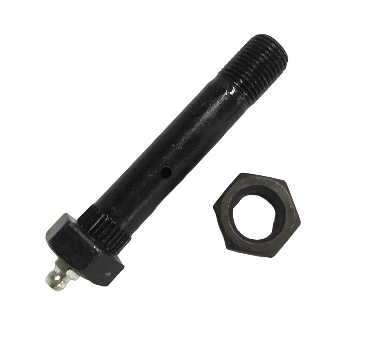 2) 3500# Trailer Axle Spring Shackle Grease Type Eye "wet" Bolt 9/16 x 3”