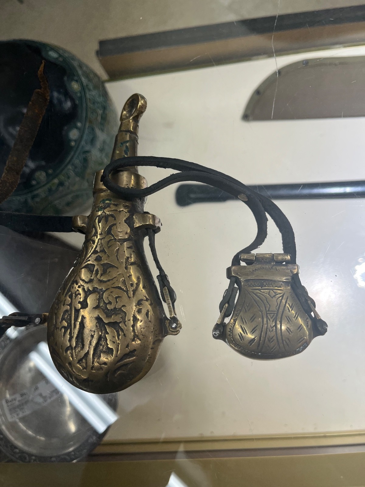Vintage black powder accessories