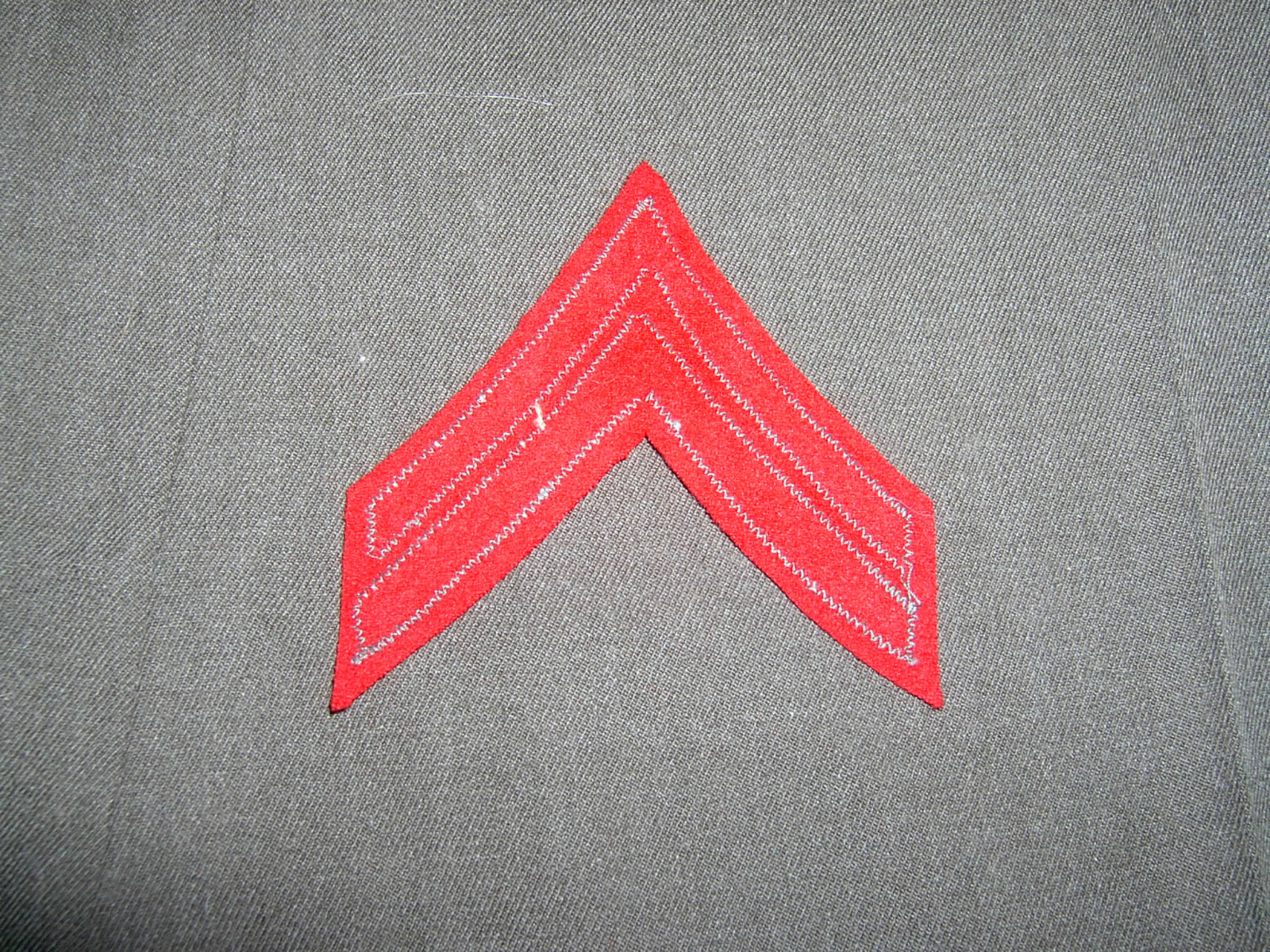 USMC Corporal single cut edge wool on wool