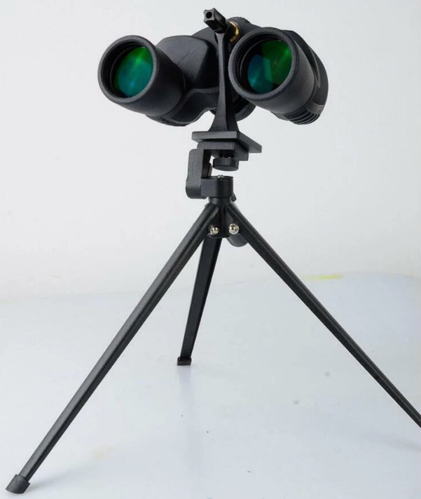Universal Metal Tripod Adapter Mount Bracket Binoculars L-shape 1/4"-20 Threads