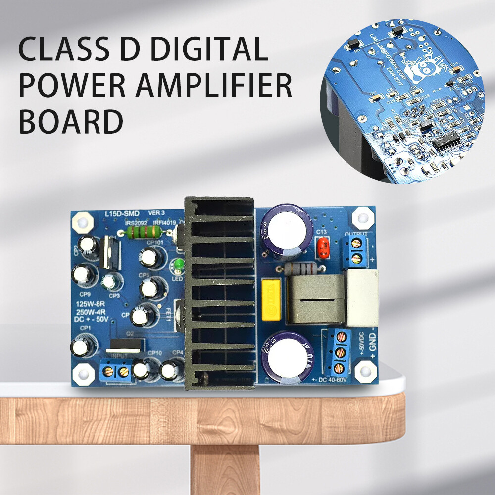 IRS2092S Mono Digital Amplifier Board W/ Class D Finished Amp Board Universal