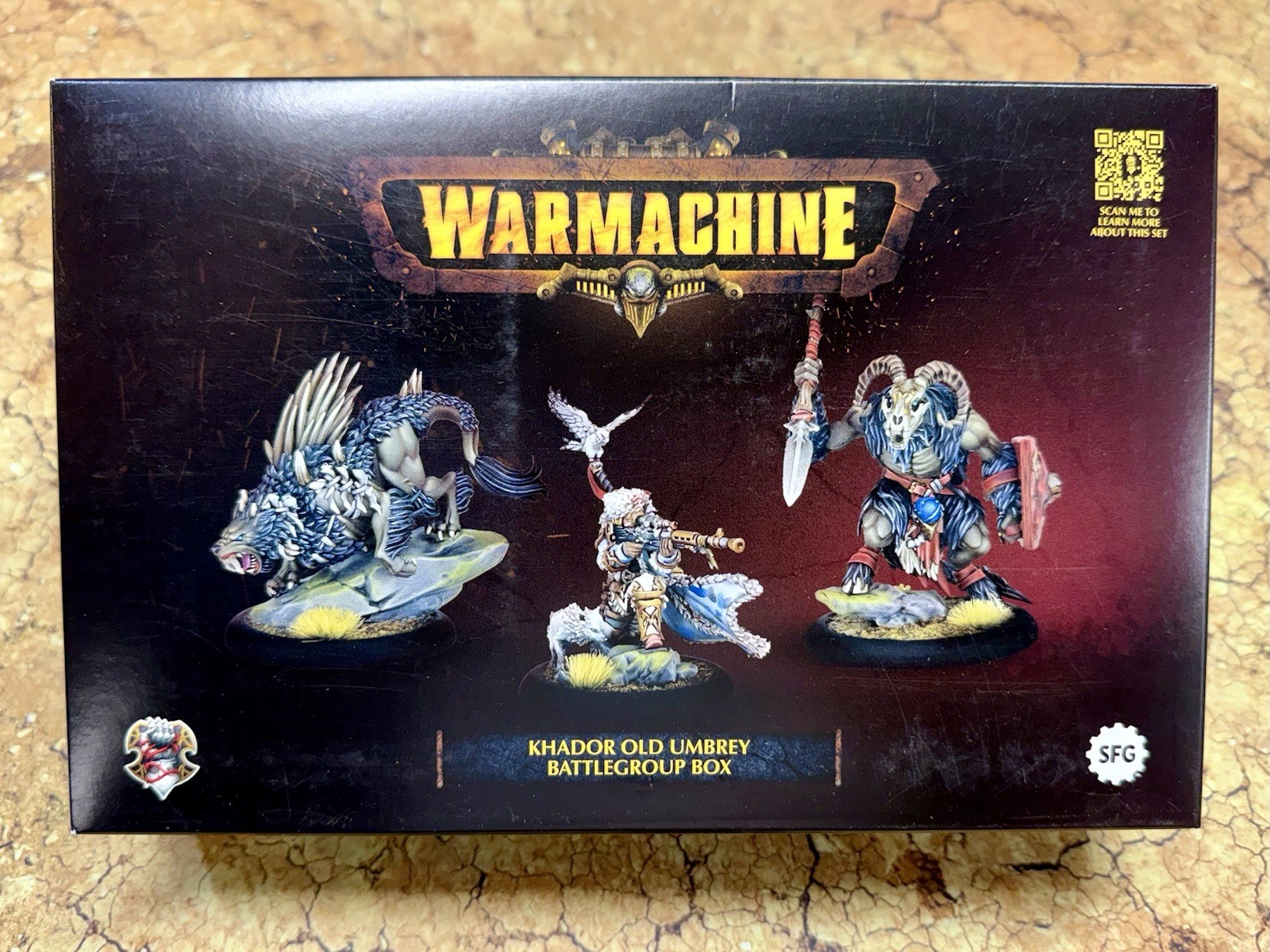 Warmachine Khador Old Umbrey Battlegroup Box Steamforged NIB 5060453699959