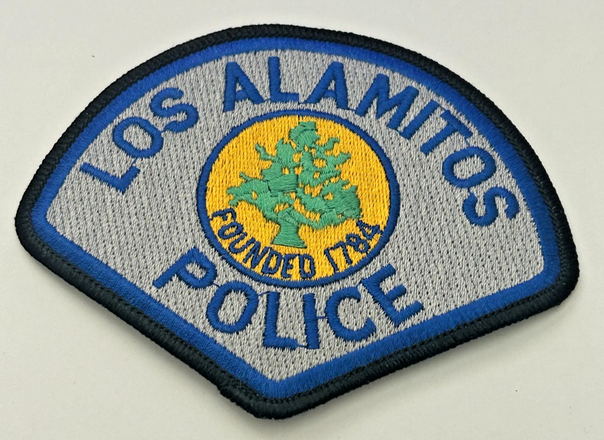 Los Alamitos California Police Patch Unused