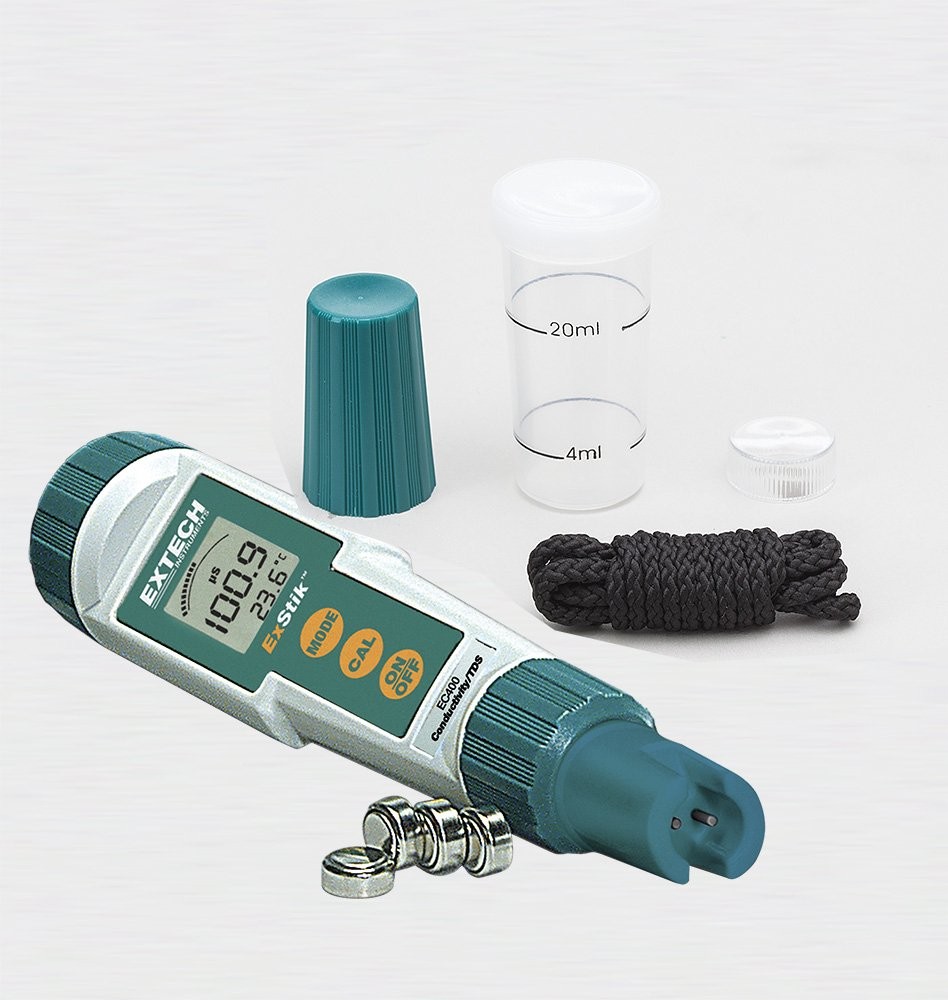 Extech Ec400 Exstik Conductivity Meter Tds Salinity Temperature Testing Tool