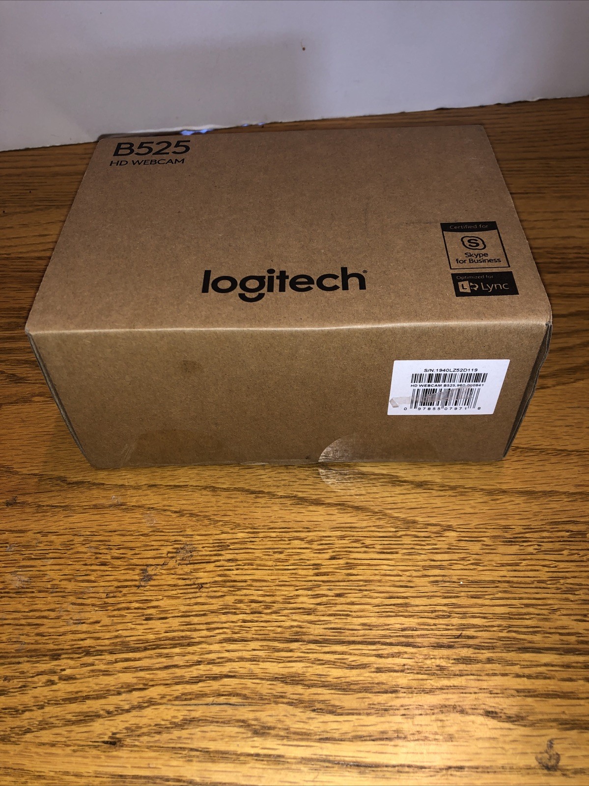 Logitech B525 HD Webcam 720p Autofocus USB - Fold-and-Go - Brand NEW SEALED