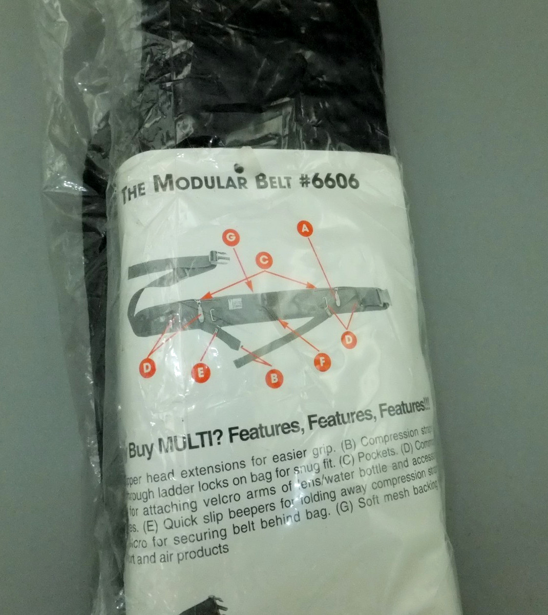 M Rock modular belt #6606 new