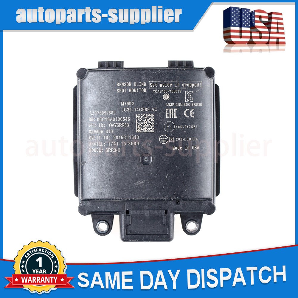 Blind Spot Radar Sensor Module JC3T-14C689-AC for Ford F150 F250SD F350SD