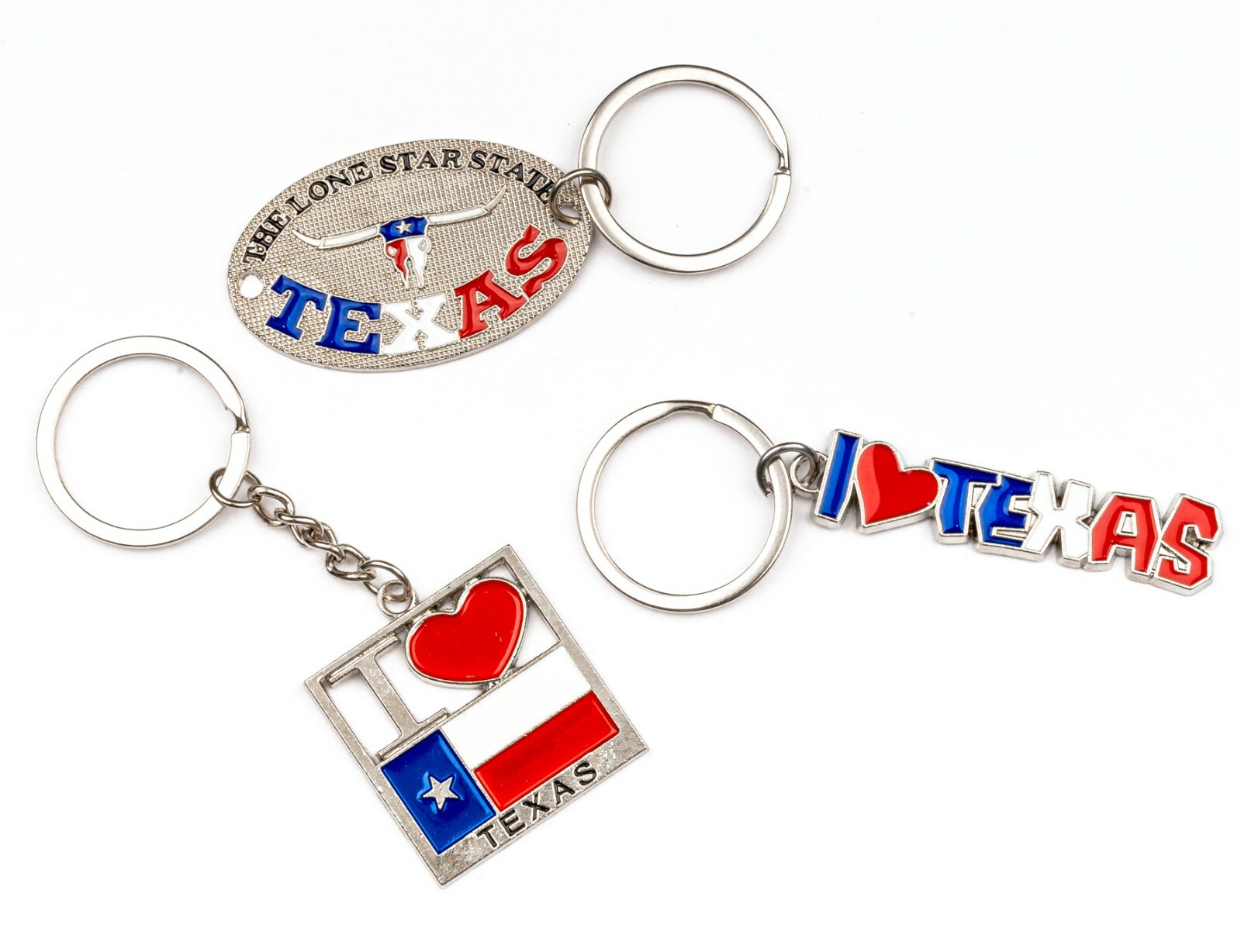 Texas Keychain Set of -12 Pack