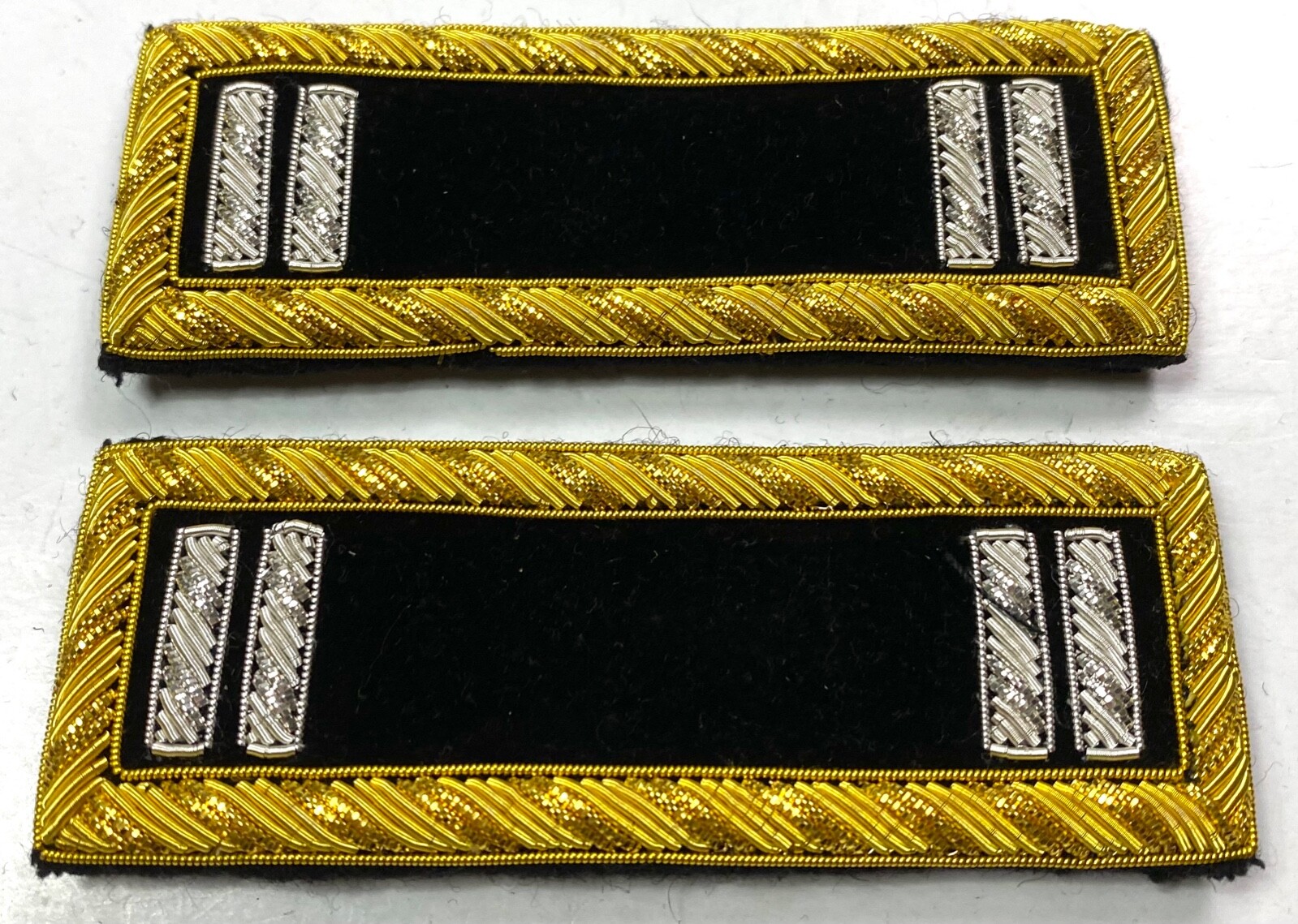 INDIAN WARS US ARMY M1872 INFANTRY STAFF CAPTAIN TUNIC SHOULDER BOARDS-CILPS