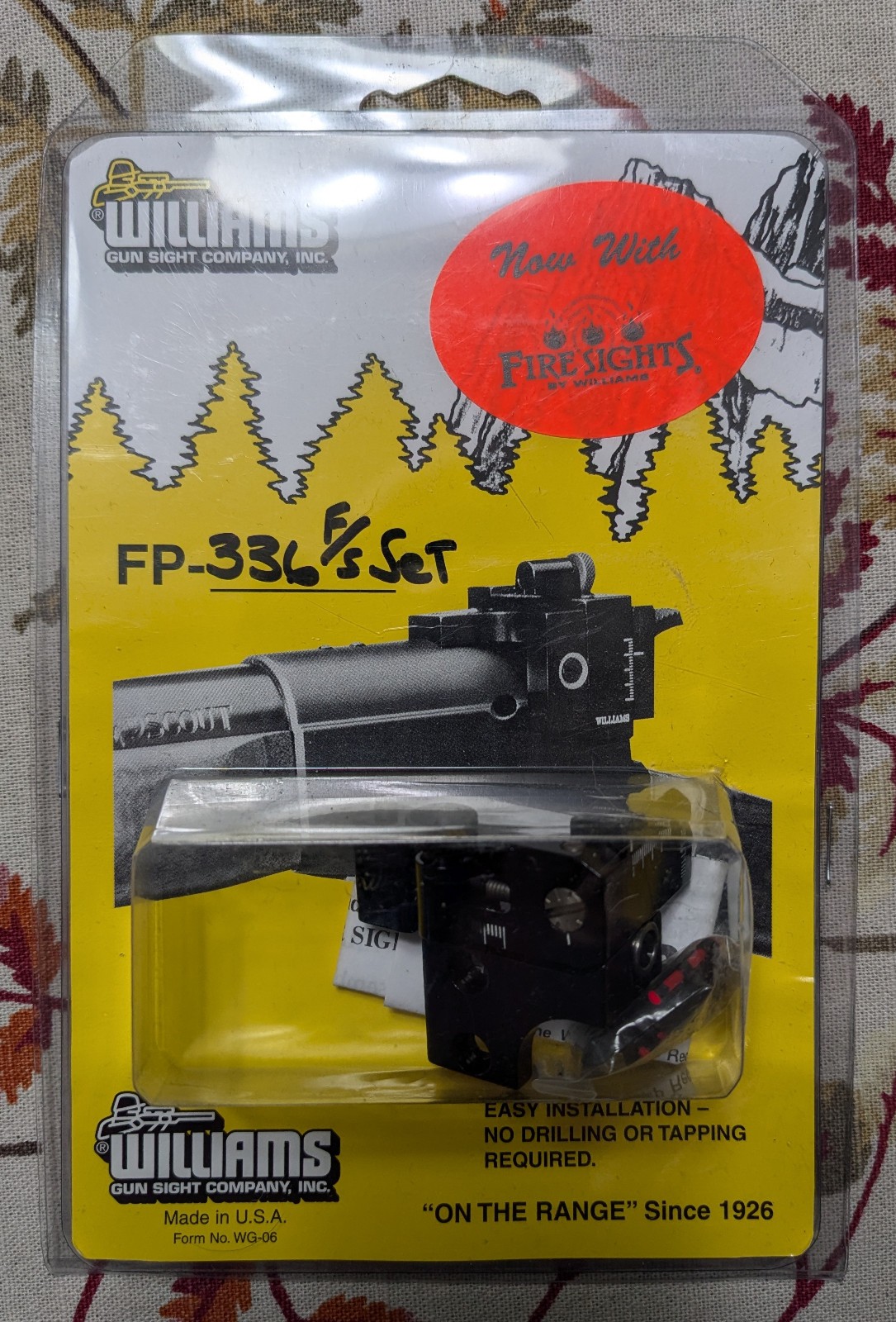 Williams FP-336 FS Peep Sight set for Marlin 336 Rifles