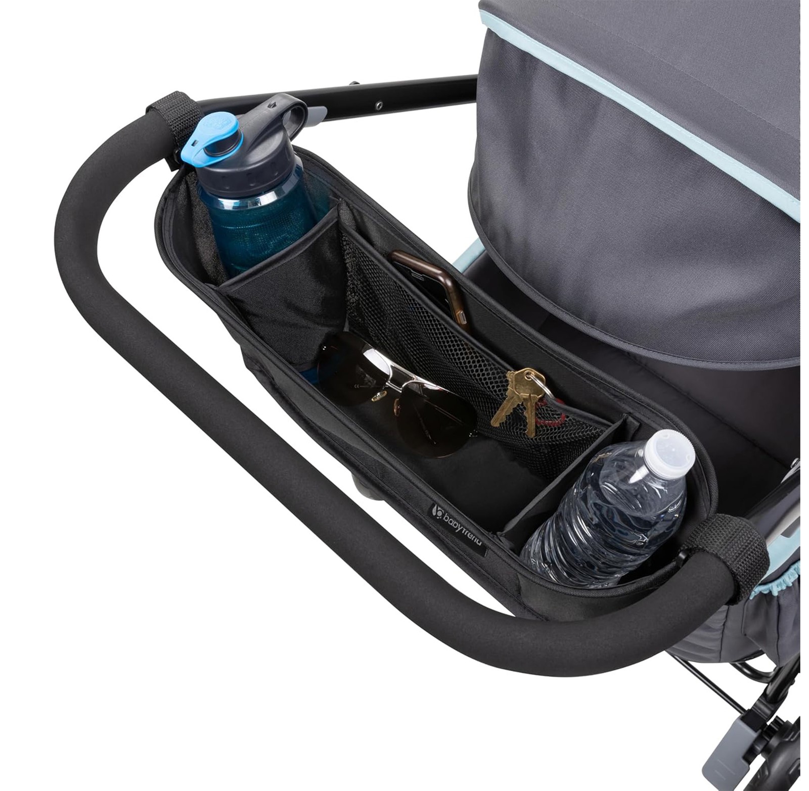 Baby Trend Expedition 2 in 1 Push or Pull Stroller Wagon w/ Canopy, Desert Blue