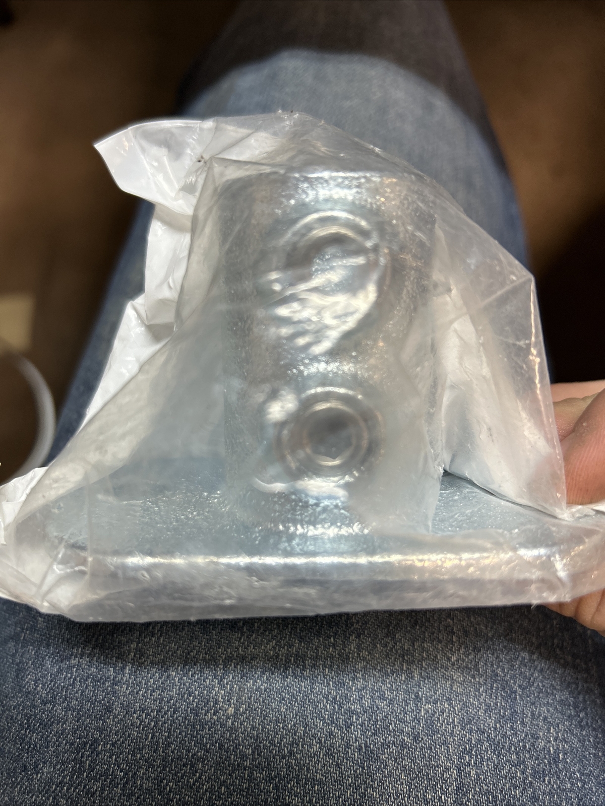 3/4 standard railing flange from Steel Tek 673204HC #737784