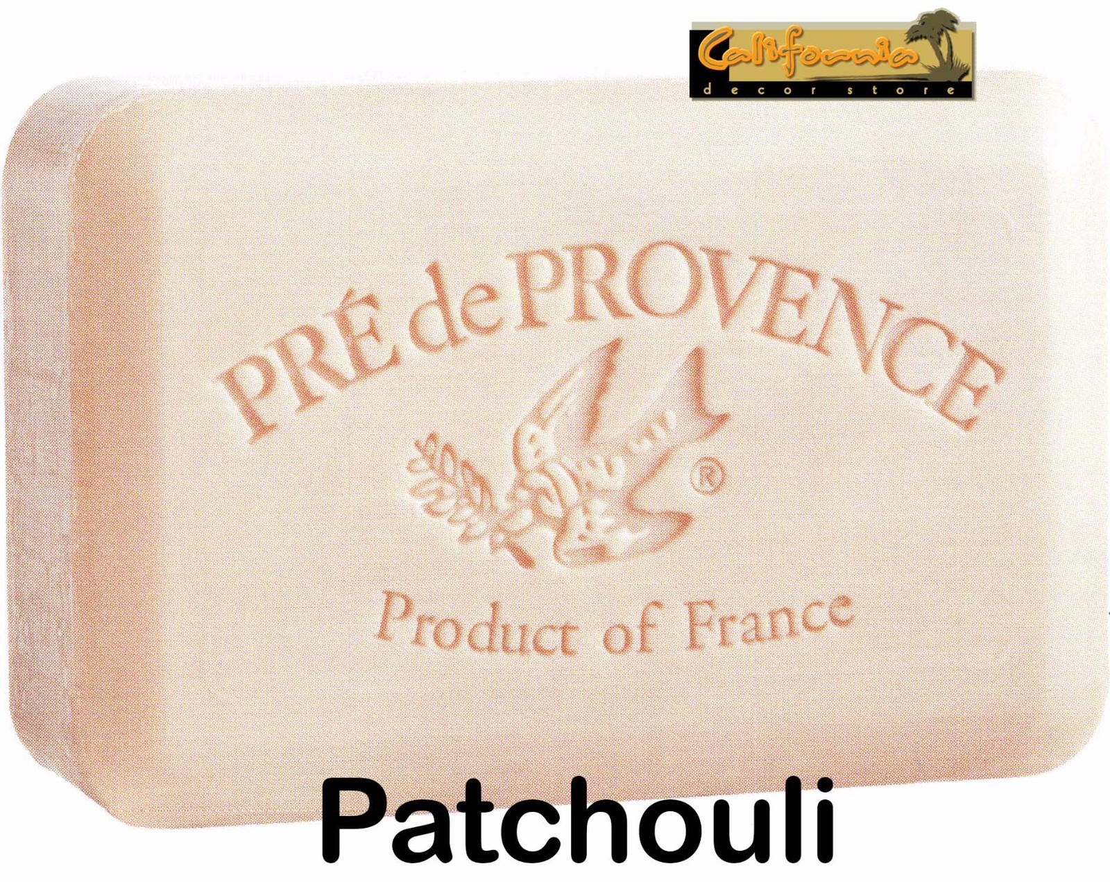 Pre de Provence PATCHOULI 250 Gram French Soap Bath Shower Bar Shea Butter XL