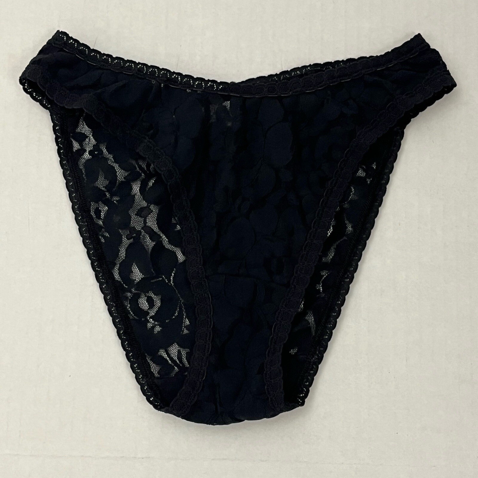 Vintage Maidenform Women's 6 Viva La Tanga Lace Panty Panties Hi-Cut 40304
