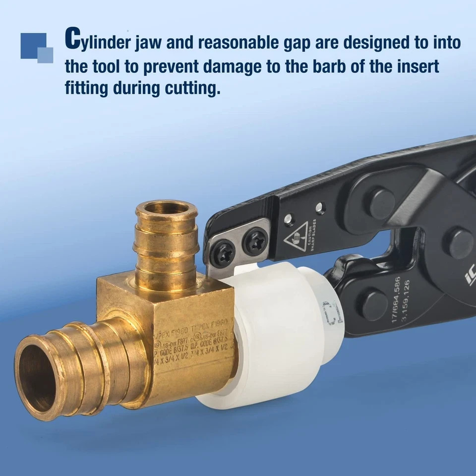 iCrimp PEX Expansion Rings Removal Tool for 1/2,5/8,3/4 &1 in. F1960 expand s...