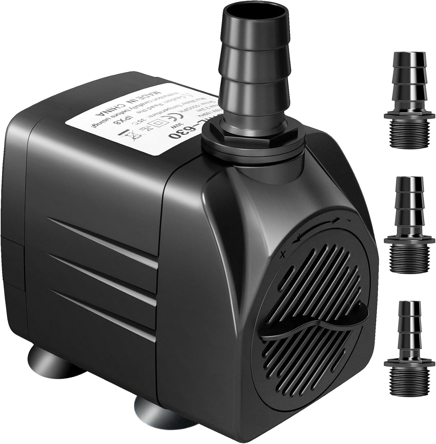 Eco-Friendly 550GPH Submersible Pump - Quiet Operation & Secure Installation
