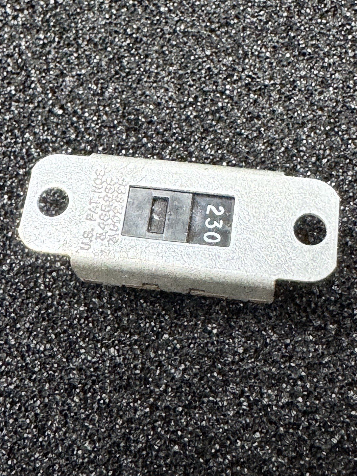 Switchcraft SLIDE Sliding SWITCH DPDT 3A 125V 115-230 power select