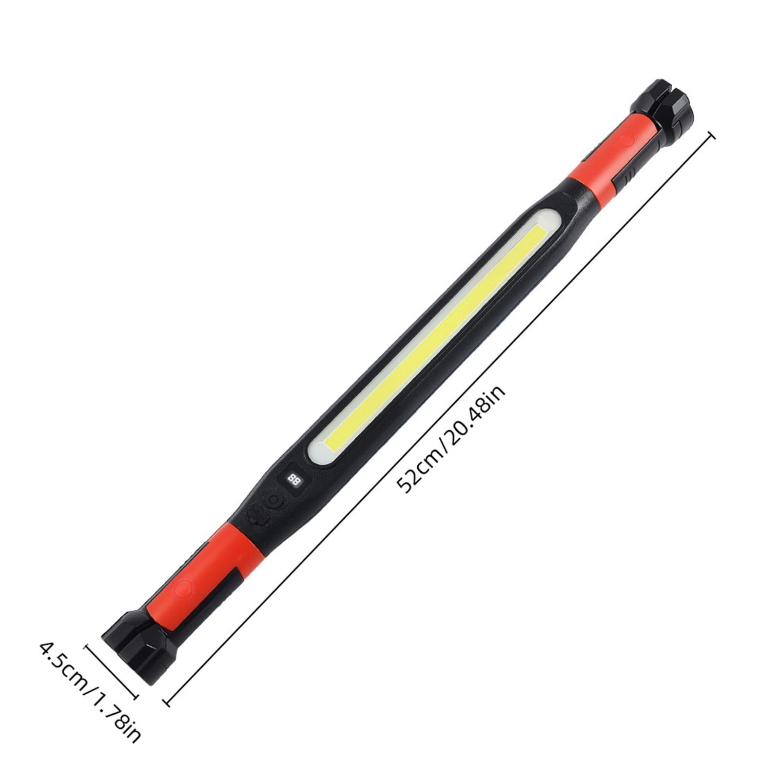Under Hood Work Light Bar LED Magnetic Light with Hooks Cordless Rechargeable