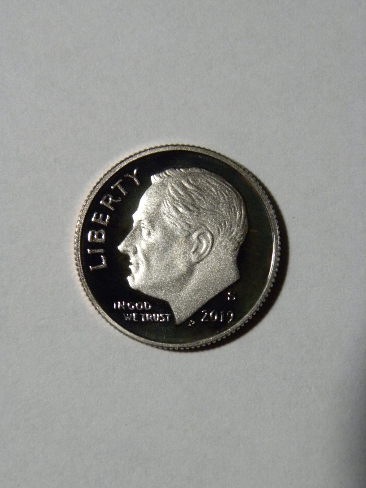 2019 S Clad Roosevelt Proof Dime