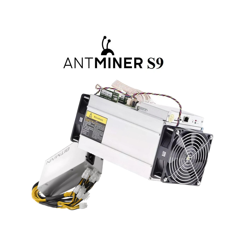Bitmain AntMiner S9 13.5TH/s BTC Miner | No PSU | Braiins, HiveOS, Default