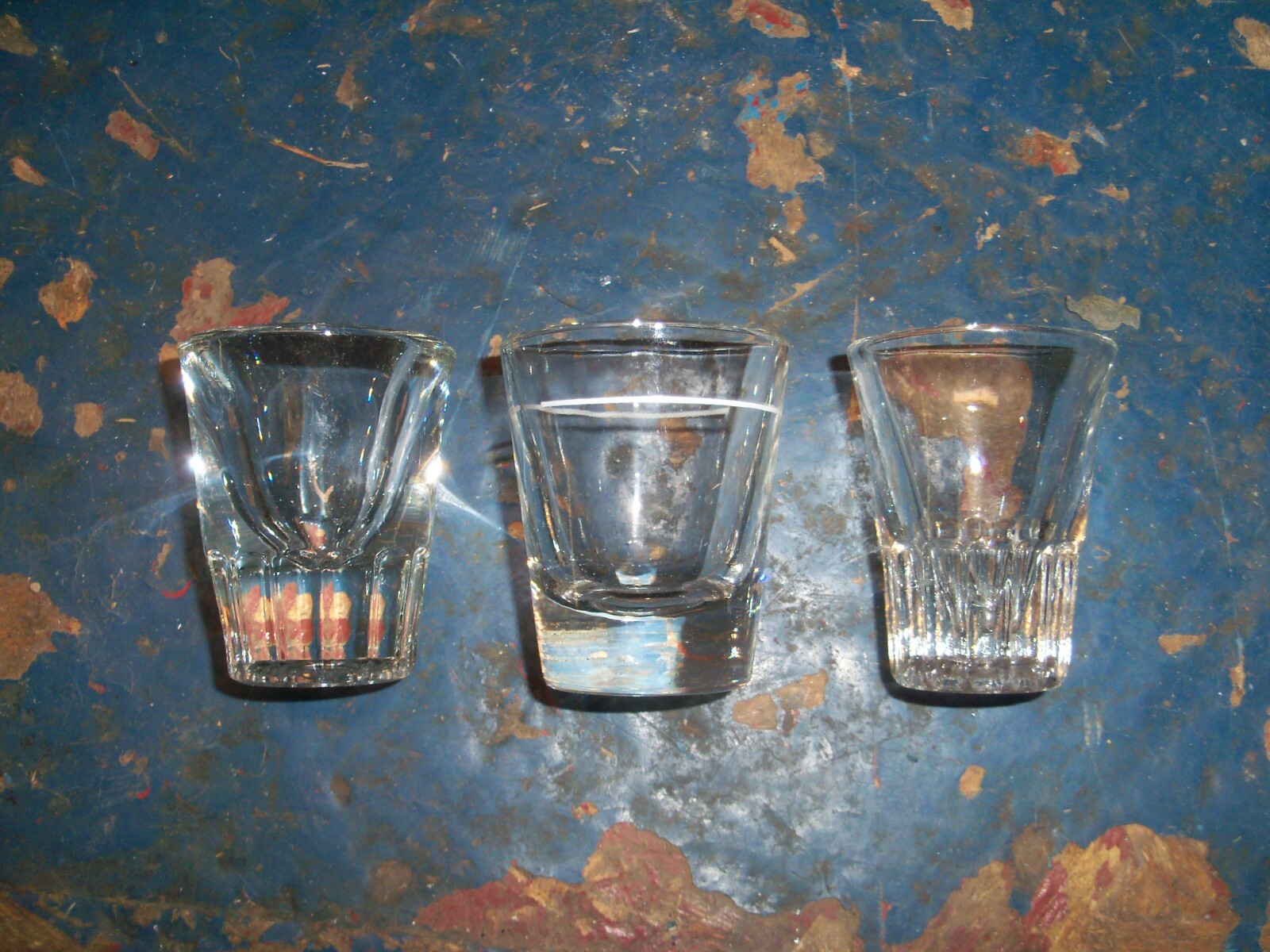 Lot of 110 Shot Glasses, Glass, Single Shot