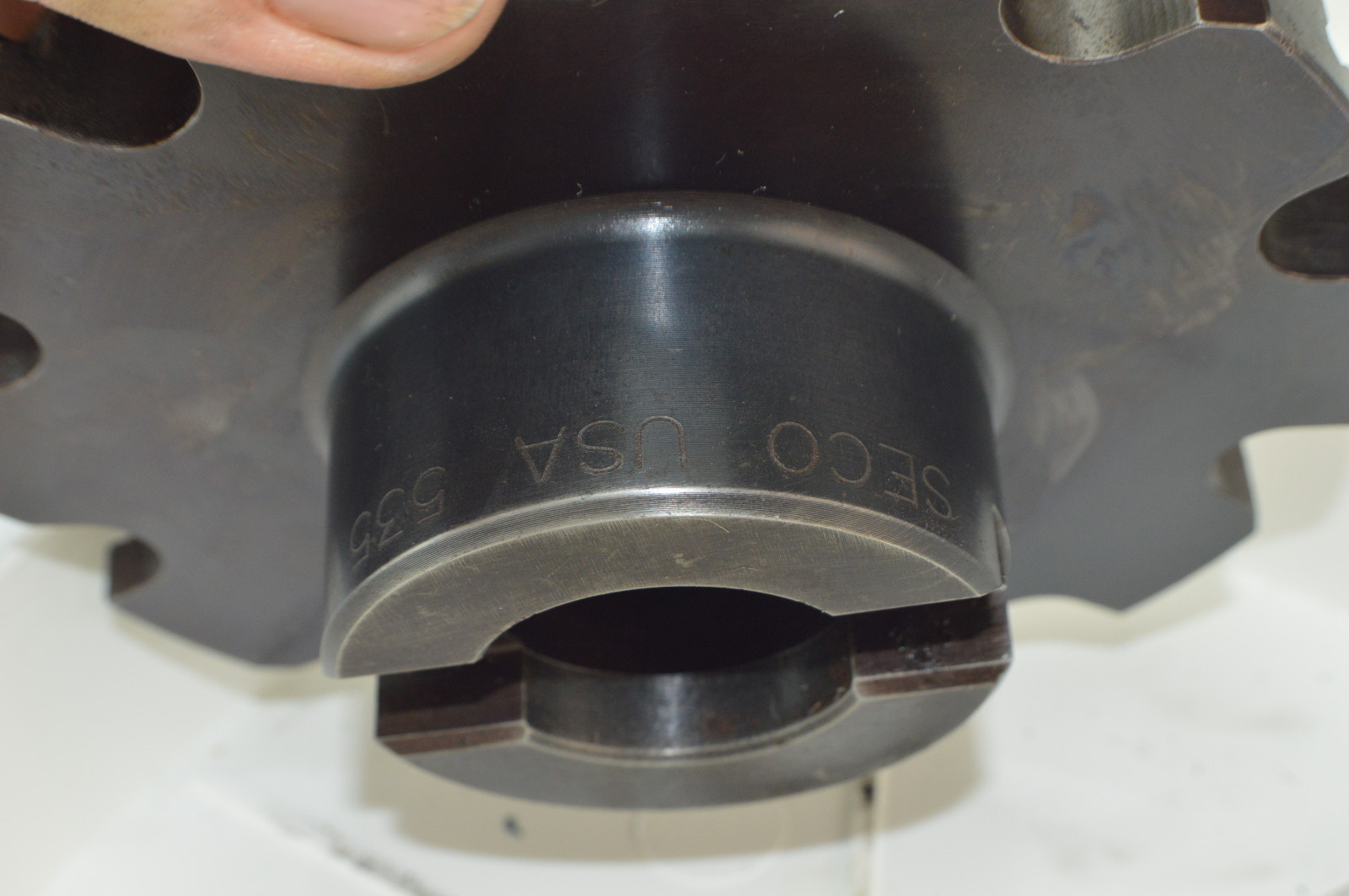 SECO Indexable Disc Mill 6-1/4" Dia Half side Disk face mill right hand