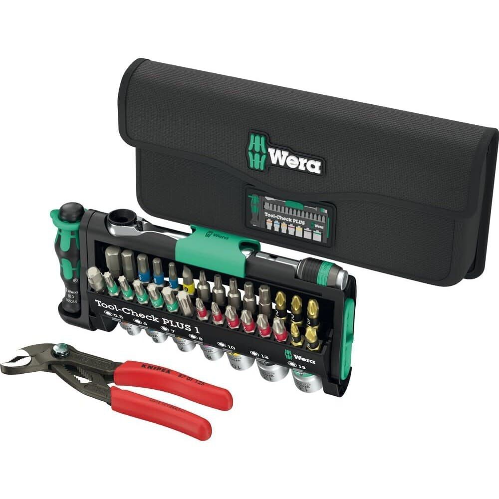 Wera Tools Tool-Check Combi 1 Set, 40 Pieces