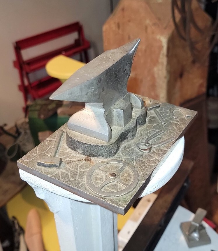 Miniature Anvil, Unique Blacksmith Display Anvil