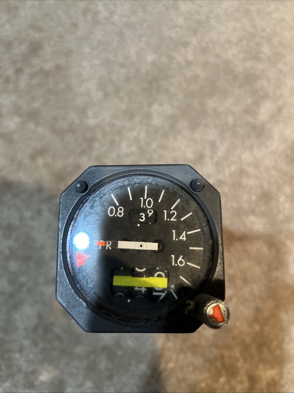 Vintage Aircraft GE Engine Pressure Ratio Indicator
