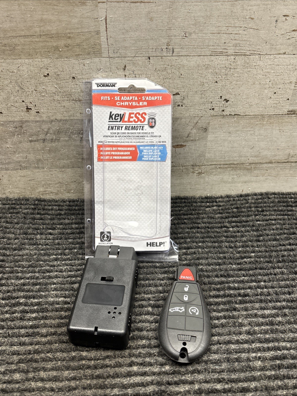 Dorman 99363 Keyless Entry Remote 5 Button fits Chrysler Dodge models