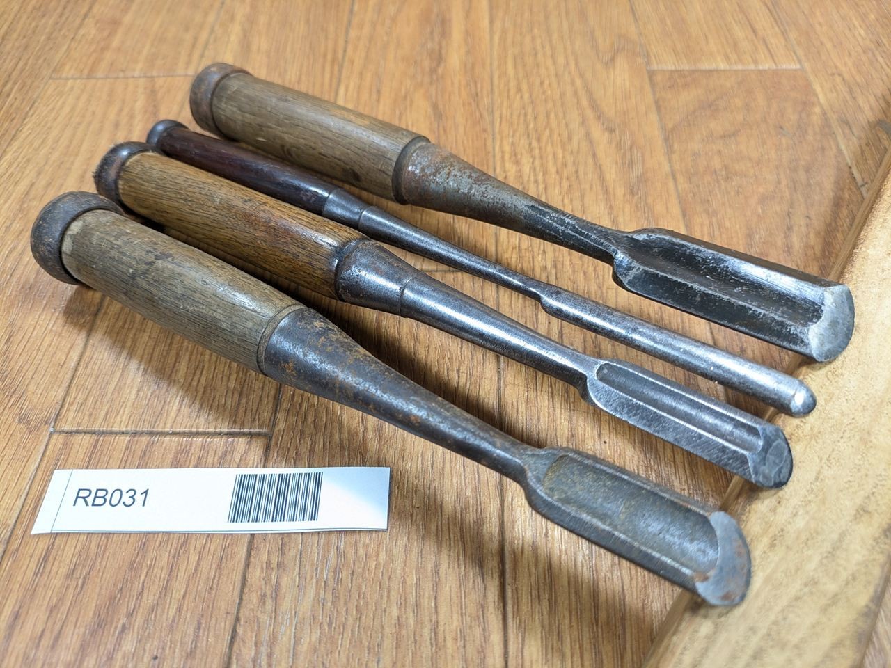 Japanese vintage chisel tataki Nomi Japan Old Vintage 18.17.10.25mm RB031