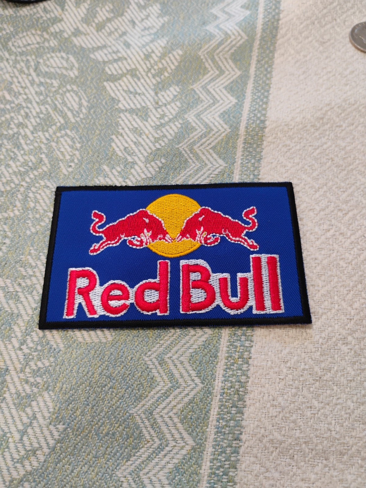 🐂🐂 Red Bull Iron On Patch