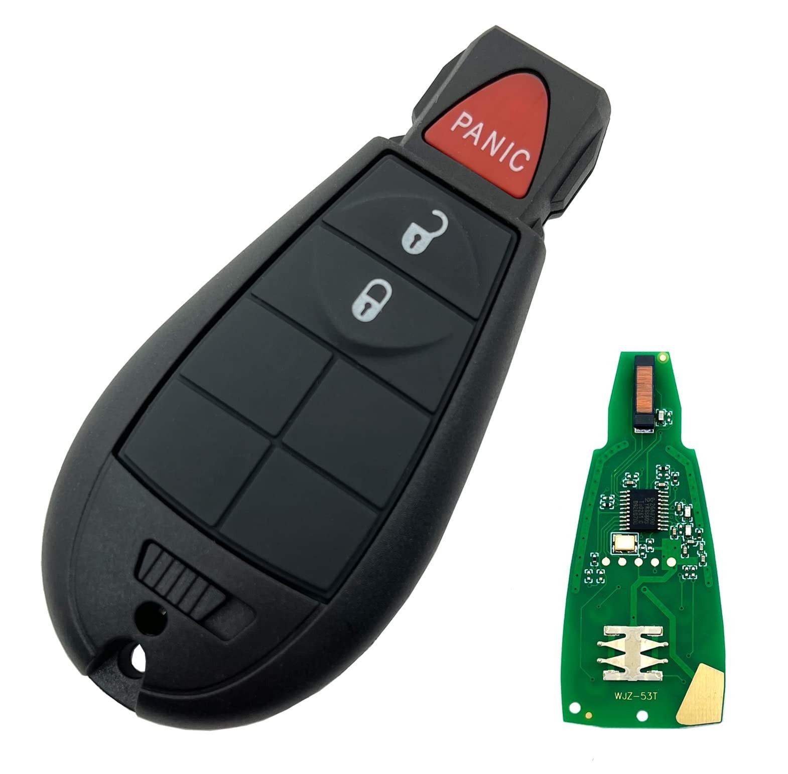3 Buttons Keyless Remote Car Key Fob Fit for Dodge Ram 1500 2500 3500 HD 2013...