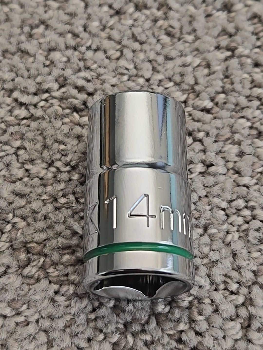 S-K 14mm 6pt Shallow Socket 1/2" Drive SK 505