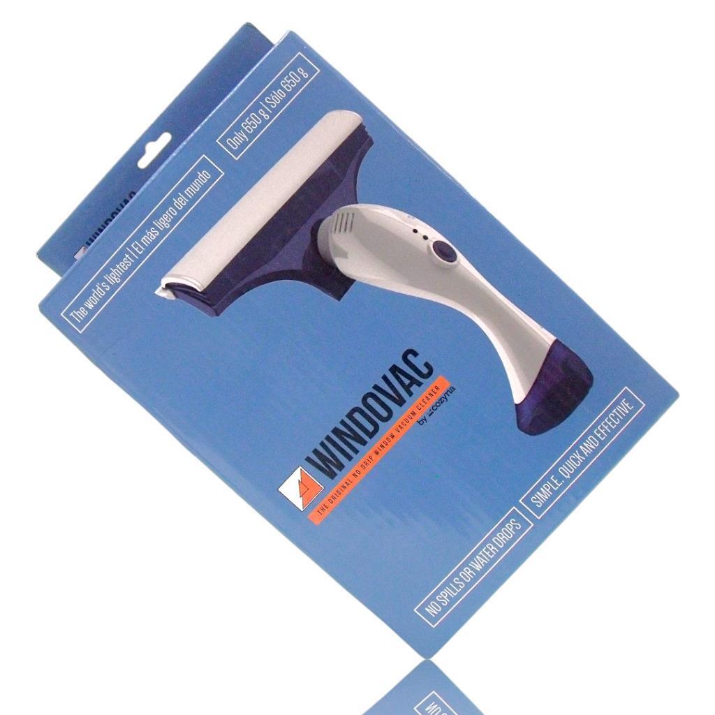 Cordless Window Vac Rechargeable Vacuum Cleaner Squeegee Hand-Held Windovac, New